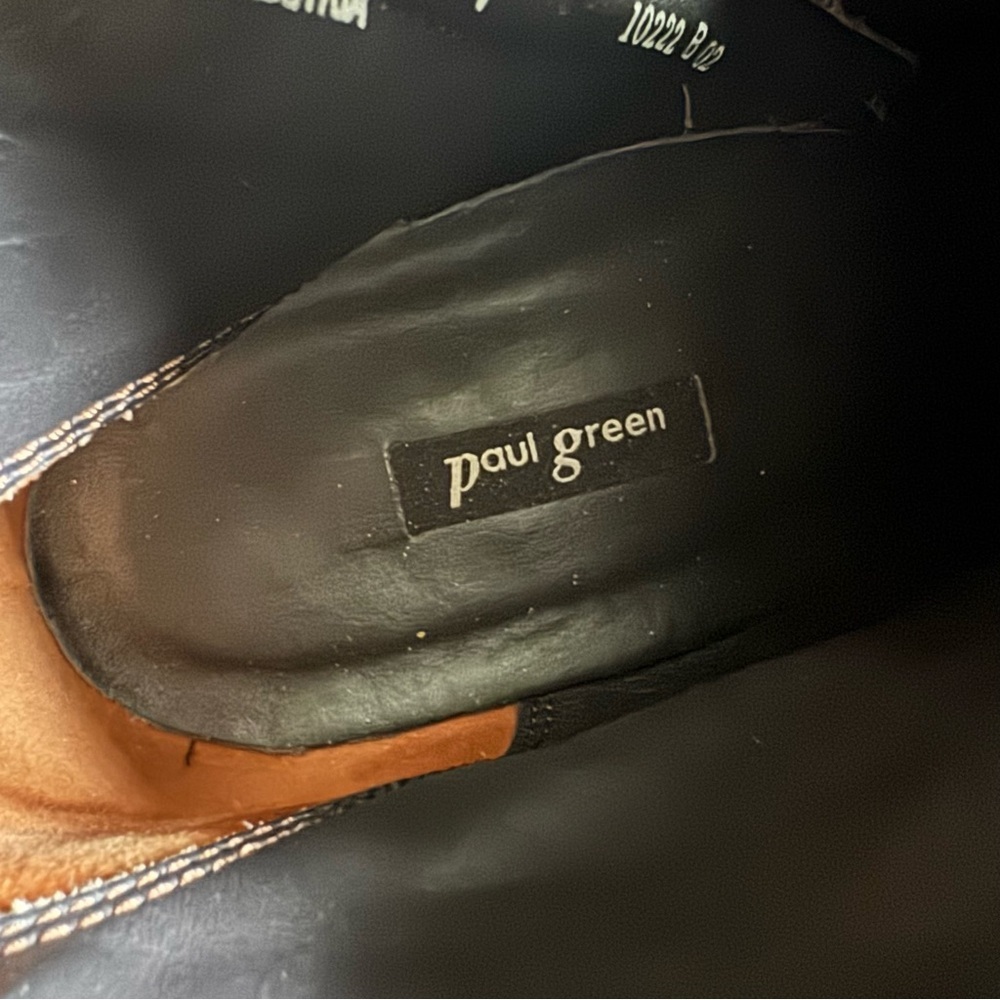 Paul Green Chestnut Leather Ankle Boots - Picture 8 of 12